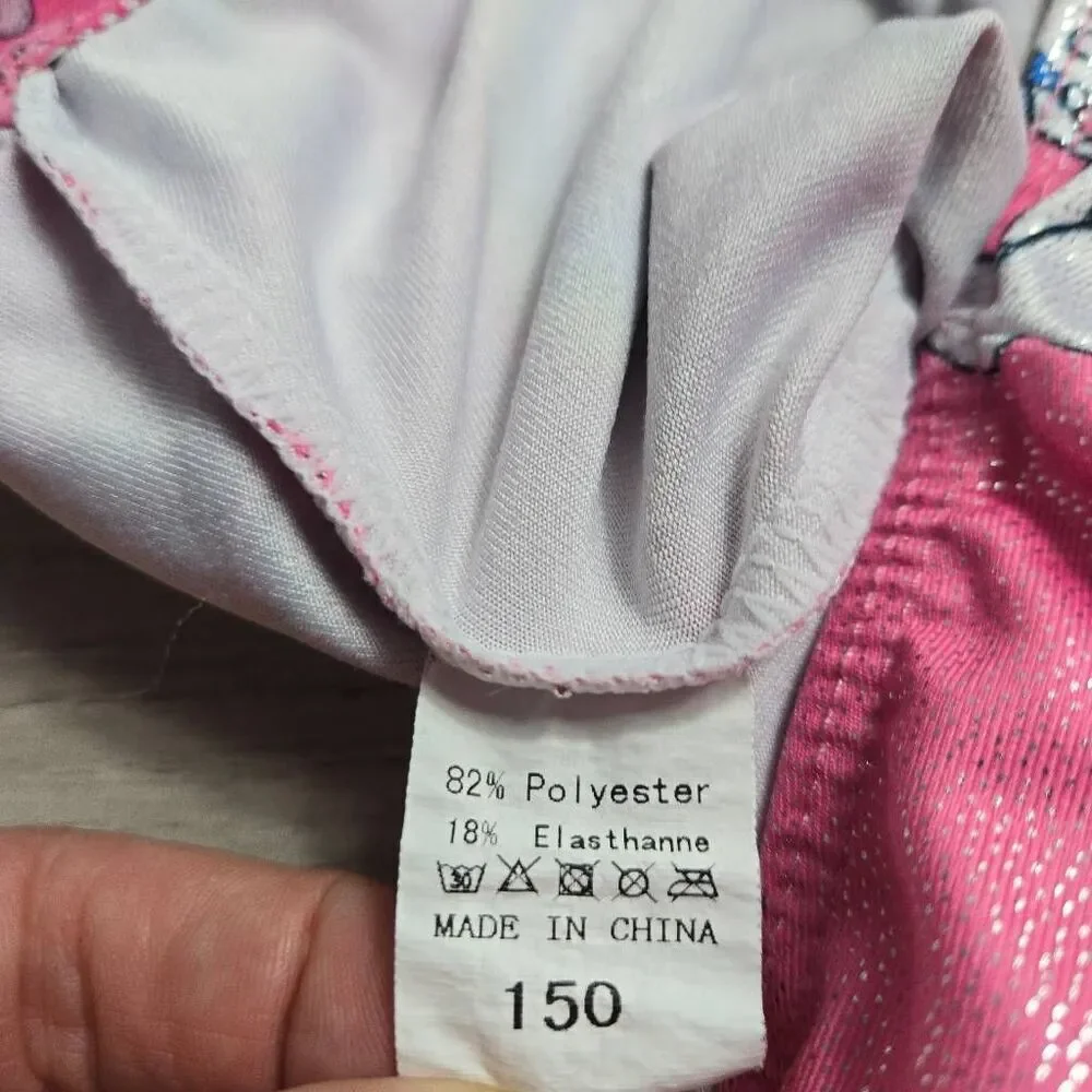 Unitard unicorn rainbow M/150